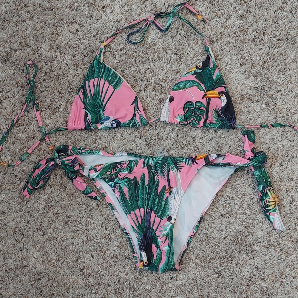 Shein bikini with coverup